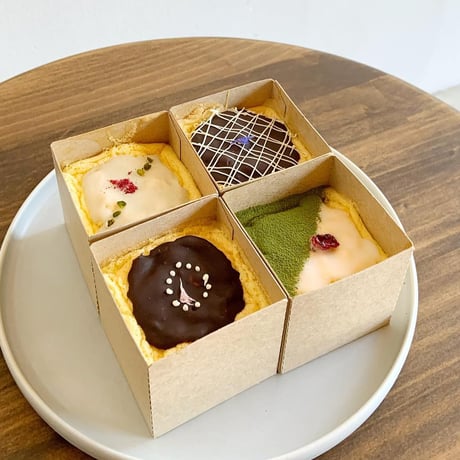 米粉キューブシフォンケーキ　8個入