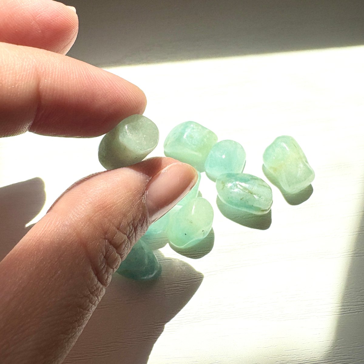 1点もの🩵心と感情を穏やかに整える】天然アクアマリン原石1個