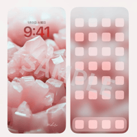 【ローズクォーツ】真実の愛と美しさrose quartz待ち受け画像
