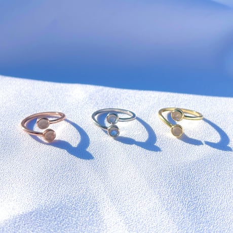 恋愛運・女性性開花】ムーンストーンお守りリング | Lunaria