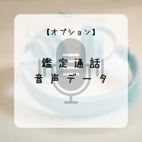 【オプション】鑑定通話音声データ