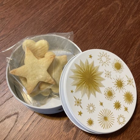 【卵不使用】よつ葉バターのクッキー　白夜缶（お菓子のミカタ）セット