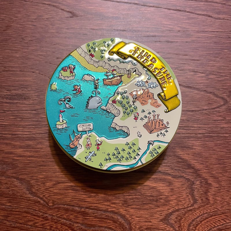 卵不使用】よつ葉バターのクッキー アドベンチャー缶（お菓子のミカタ