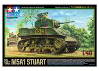 タミヤ 1/48 MM No.106 アメリカ軽戦車 M5A1 スチュアート