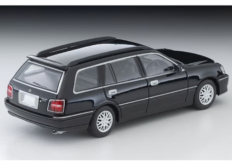 トミーテック 1/64 TLV-N355b トヨタ クラウンエステート アスリートV（黒）2001年式