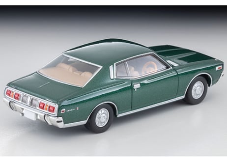トミーテック 1/64 TLV-N358a 日産 セドリック 2ドアHT 2800 SGL（緑）75年式