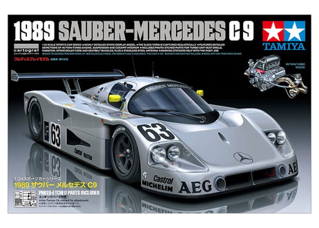 タミヤ 1/24 スポーツカー No.359 1989 ザウバー メルセデス C9