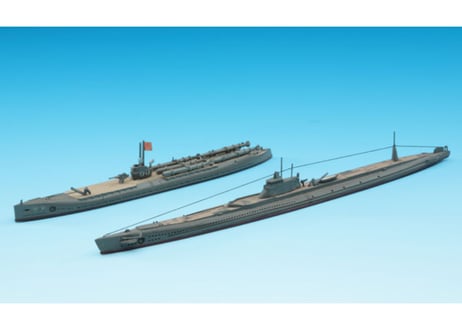 ハセガワ 1/700 WL No.432 潜水艦 伊370/伊68