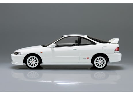 アオシマ 1/32 楽プラ スナップキット No.22-CW ホンダ DC2インテグラ タイプR(チャンピオンシップホワイト)