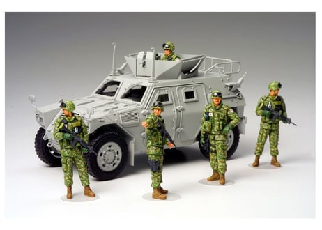 タミヤ 1/35 MM No.276 陸上自衛隊 イラク派遣隊員セット