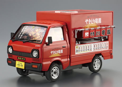 アオシマ 1/24 移動販売 No.8 やきとり竜鳳