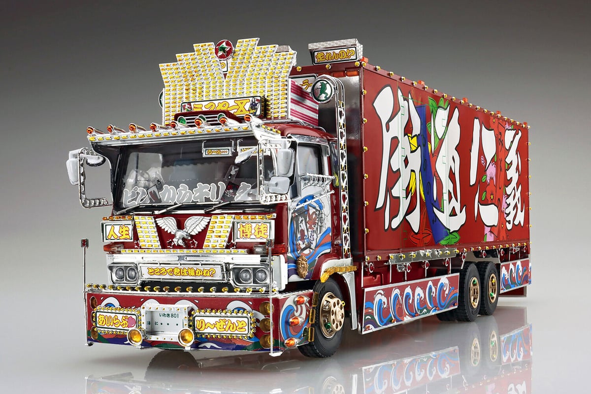 アオシマ 1/32 コレクションスケール SP デコトラの鷲 ミスターX アオシマ 1/32 コレクションスケール SP デコトラの鷲 ミスターX