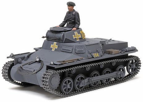 タミヤ 1/35 MM No.388 ドイツⅠ号戦車B型