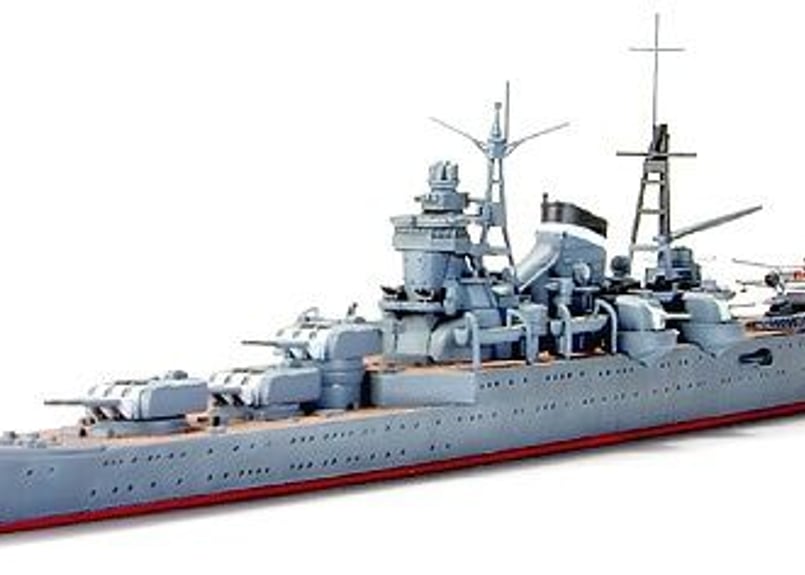 タミヤ 1/700 WL No.344 日本軽巡洋艦 熊野（くまの