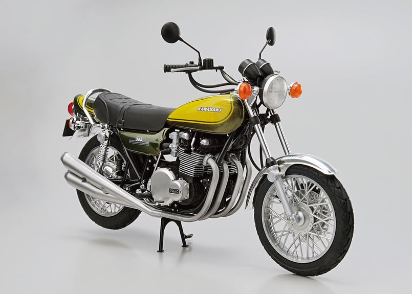 アオシマ 1/12 ザ・バイク No.47 カワサキ Z1 900 SUPER4 '73 カス