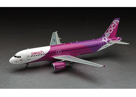 ハセガワ 1/200 航空機 No.41 ピーチ エアバス A320