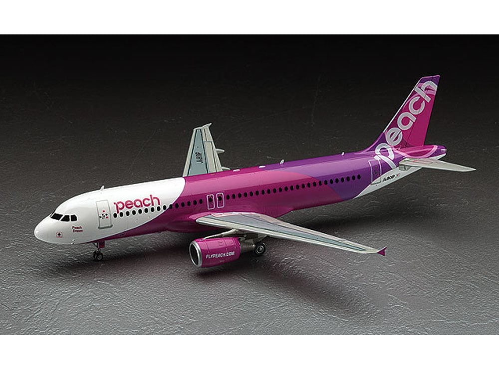ハセガワ 1/200 航空機 No.41 ピーチ エアバス A320 | ウエサカ模型店