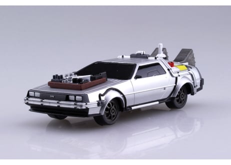 アオシマ バック・トゥ・ザ・フューチャー No.13 1/43 プルバック バック・トゥ・ザ・フューチャー PartⅢ タイムマシン