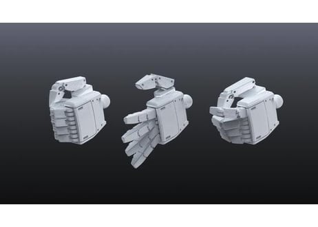 バンダイ 1/100 MSハンド01（連邦系）（BPHD-07）
