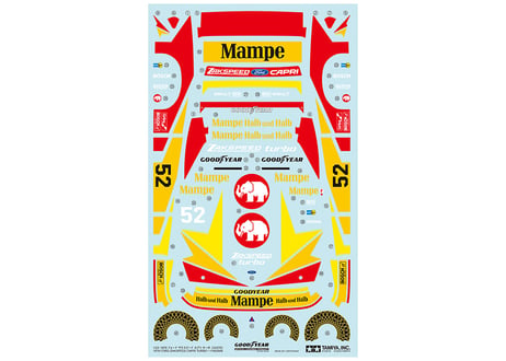 タミヤ 1/24 スポーツカー No.376 1978 フォード ザクスピード カプリ ターボ