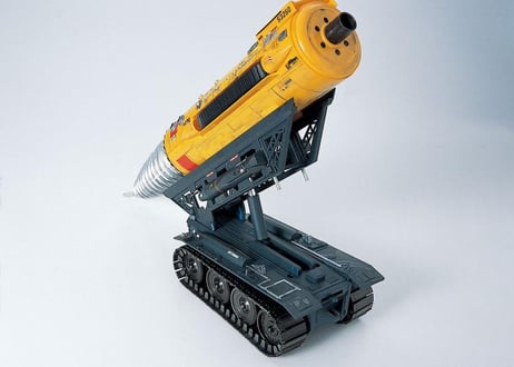 アオシマ サンダーバード No.17 1/72 ジェットモグラ 電動モデル