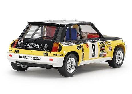 タミヤ 1/24 スポーツカー No.27 ルノー5（サンク）ターボラリー仕様