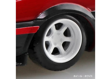 アオシマ 1/32 楽プラ スナップキット No.11CU-RB トヨタ スプリンタートレノ カスタム(ハイフラッシュツートン)