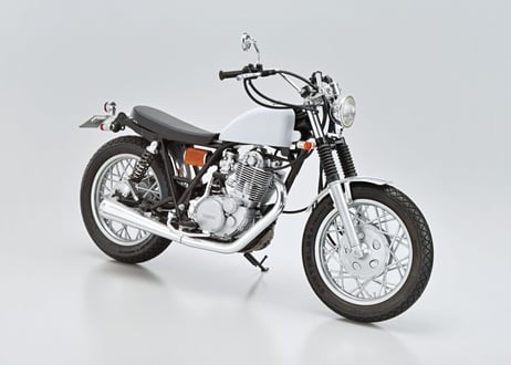 アオシマ 1/12 ザ･バイク No.56 ヤマハ 1JR SR400S リミテッドエディション '95 カスタムパーツ付き