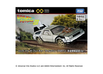 タカラトミー トミカプレミアムunlimited バック･トゥ･ザ･フューチャー タイムマシン(PART3/鉄道車輪装着Ver.)
