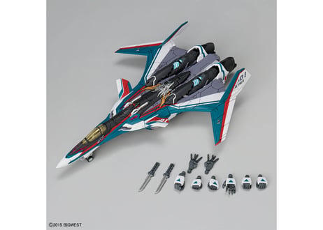 バンダイ HG 1/100 VF-31S ジークフリード (アラド・メルダース機)（マクロス10）