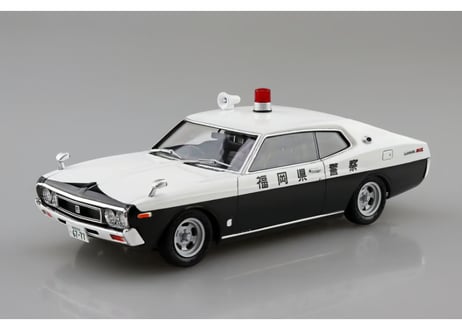 アオシマ 1/24 西部警察 No.10 C130ローレルHT 捜査用パトロールカー