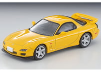 トミーテック 1/64 TLV-N267d マツダ RX-7 タイプR バサーストR（黄）2001年式