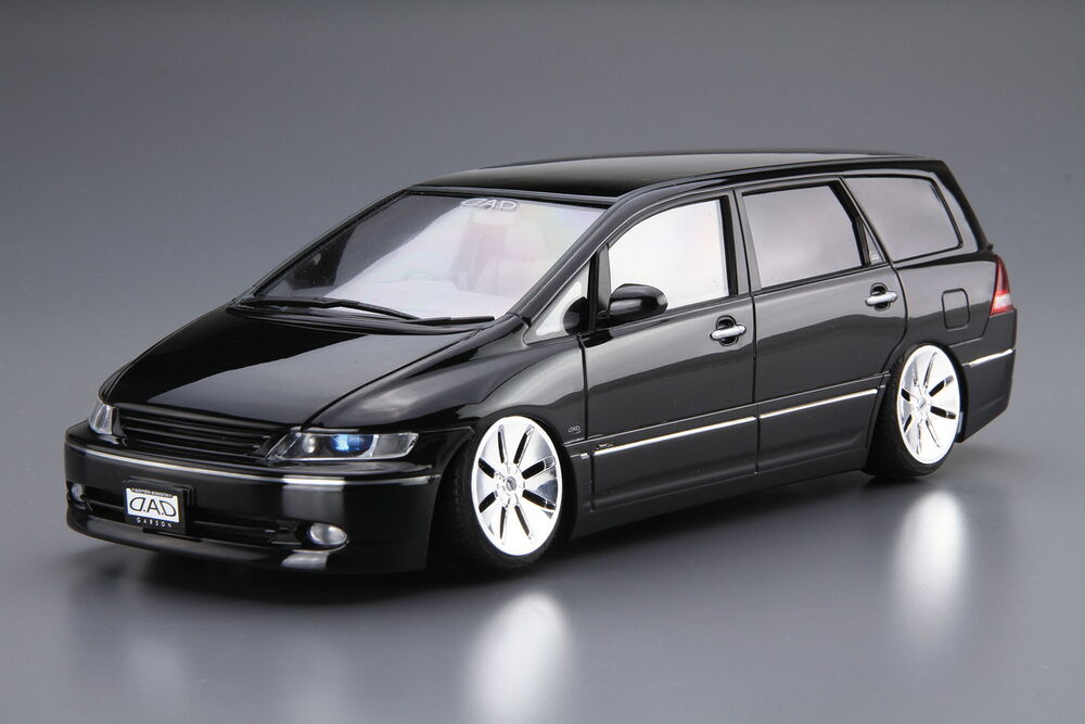アフェクション RB1 オデッセイ アオシマ ローダウン 未組立 1/24 1/24 D.A.D RB1 オデッセイ '03 (ホンダ) - AOSHIMA SCALE MODEL