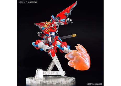 バンダイ HG 1/144 神バーニングガンダム（ガンダムビルドメタバース4）