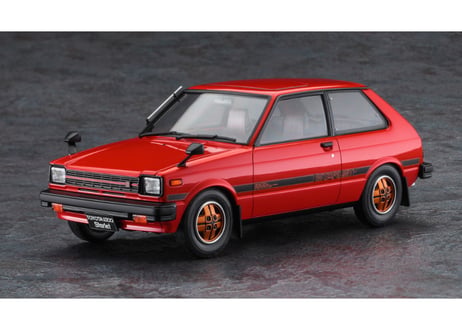 ハセガワ HC-63 1/24 トヨタ スターレット KP61 S（3ドア）中期型（1980）