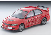 トミーテック 1/64 TLV-N349c 三菱 ランサー GSRエボリューション IX MR ラリーアート仕様（赤）2006年式