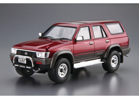 アオシマ 1/24 ザ･モデルカー No.104 トヨタ VZN130G ハイラックスサーフ SSR-X ワイドボデー '91