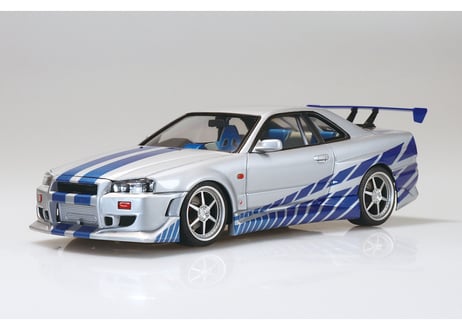 アオシマ 1/24 ワイルド・スピード No.WS-02 ワイルド・スピード R34 スカイライン GT-R