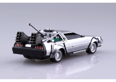 アオシマ バック・トゥ・ザ・フューチャー No.11 1/43 プルバック バック・トゥ・ザ・フューチャー PartⅠ タイムマシン
