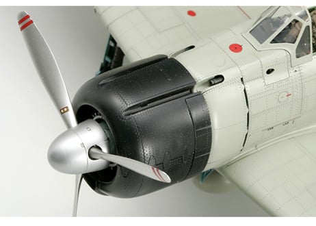 タミヤ 1/32 エアークラフト No.17 三菱 海軍零式艦上戦闘機二一型