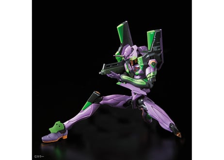 バンダイ RG 汎用ヒト型決戦兵器 人造人間エヴァンゲリオン初号機DX 輸送台セット