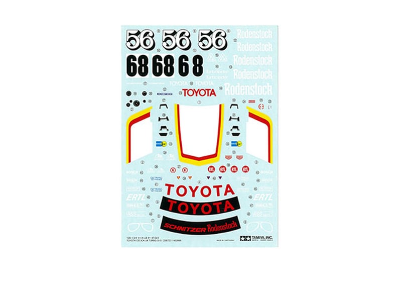 タミヤ 1/20 グランプリコレクション No.72 トヨタ セリカ LB