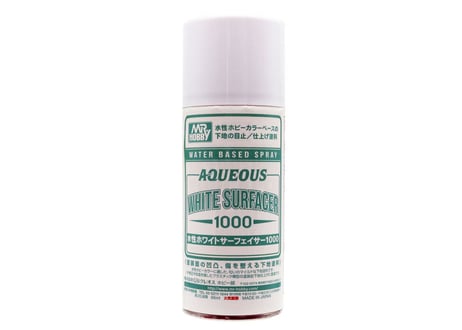 GSIクレオス B612 水性ホワイトサーフェイサー1000スプレー(170ml)