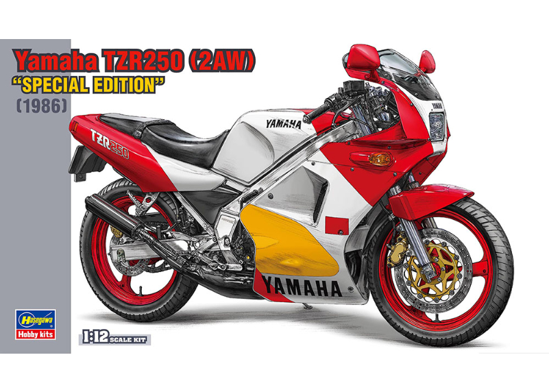 はやかわ出品 ハセガワ 21759 1/12 ヤマハ TZR250（2AW）“特別仕様車” | ウエサカ模型店
