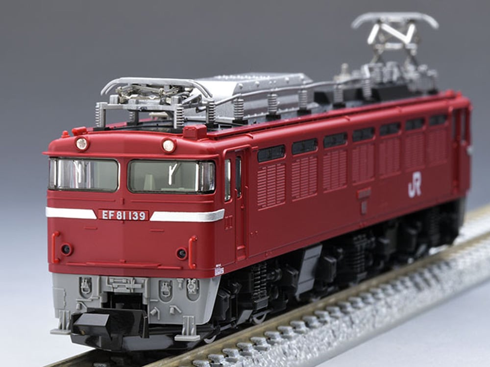 TOMIX 7173 JR EF81形電気機関車(JR東日本仕様・双頭形連結器付