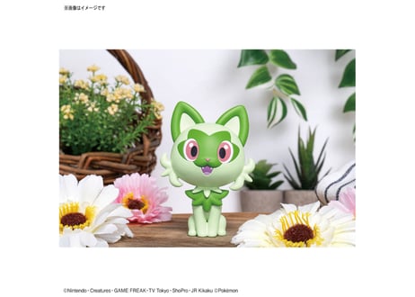 バンダイ ポケモンプラモコレクション クイック!!  18 ニャオハ