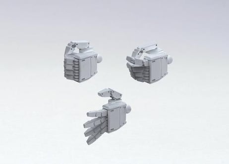 バンダイ 1/100 MSハンド01（連邦系）（BPHD-07）