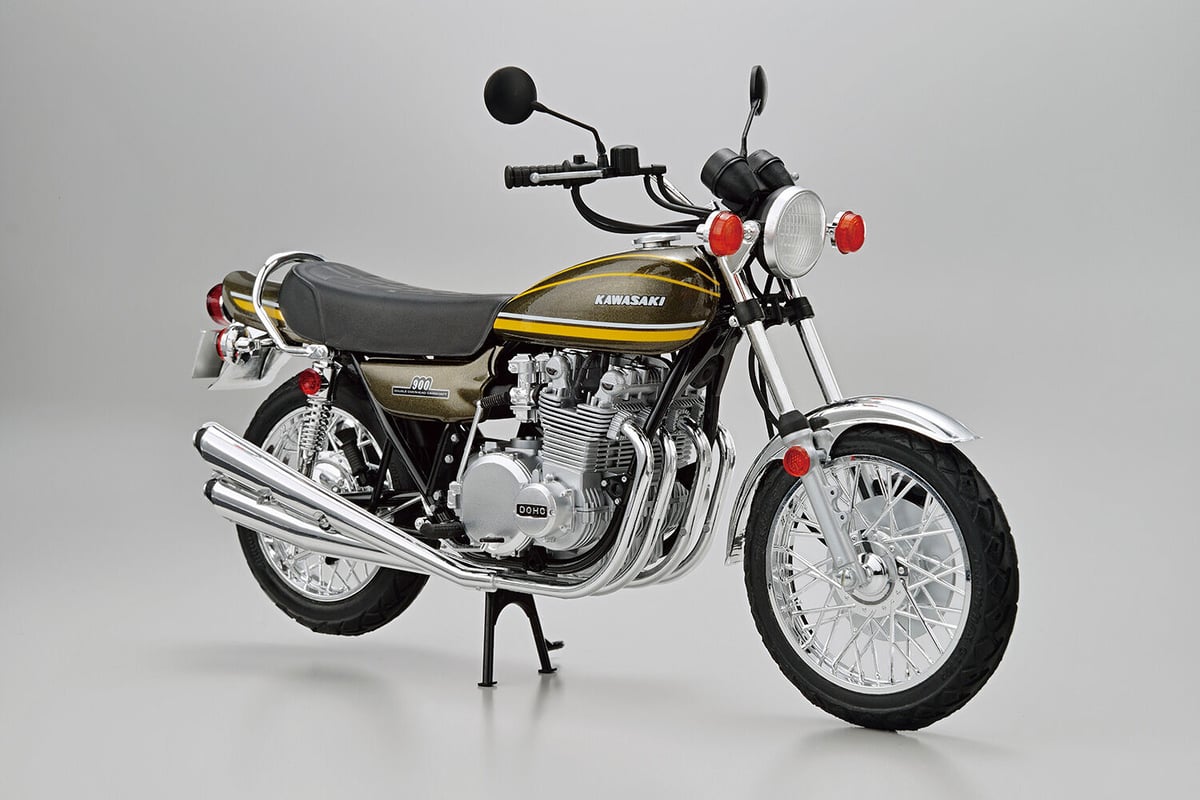 アオシマ 1/12 ザ・バイク No.31 カワサキ Z1A 900 SUPER4 '74 |