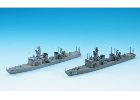 ハセガワ 1/700 WL No.014 海上自衛隊 護衛艦 おおよど/せんだい