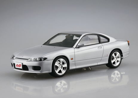 アオシマ 1/24 頭文字D No.19 東京から来た二人 S15 シルビア